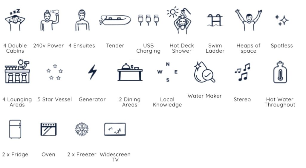 amenities whitsunday freedom